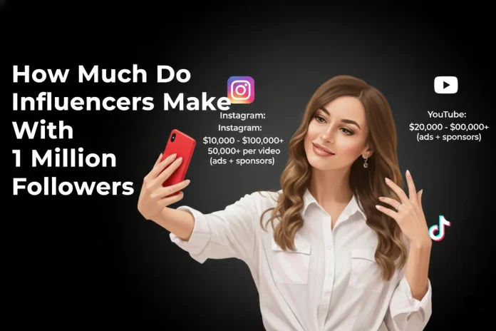 How Much Do Influencers Make With 1 Million Followers