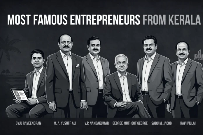 Most Famous Entrepreneurs From Kerala